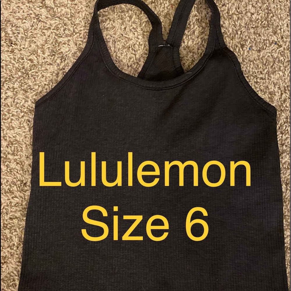 Lululemon size 6 bra